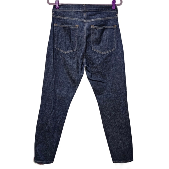 Everlane High Waist Dark Wash Skinny Jeans - Picture 5 of 6